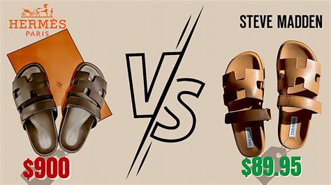 steve madden sandals vs hermes|Steve Madden effective sandal.